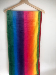 Rainbow Fleece Blanket