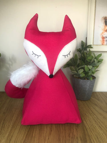 Fuchsia Fox Doorstop