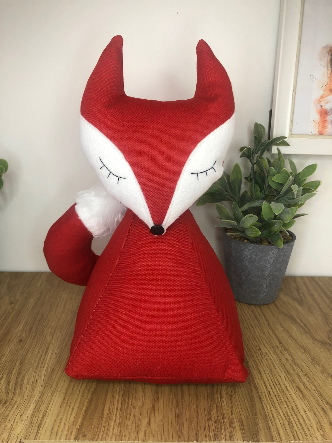 Red Fox Doorstop