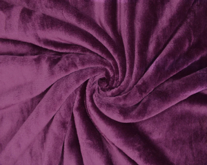 Dark Purple, wine cuddle fleece blanket